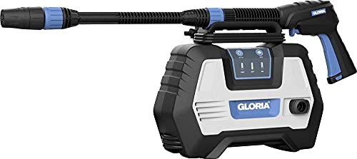 GLORIA MultiJet 230 V - Multifunktionaler Elektro-Hochdruckreiniger | 120 bar max. Pumpleistung | Nutzbar als Schaumpistole, Sprüher, Bürste | 3 Druckstufen, 4-in-1 Düse, 75cm Lanze, 6m Schlauch von Gloria