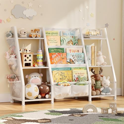 GoTiling Kinder Bücherregal Kinderzimmer Spielzeug Regale: Offenen Aufbewahrungsregal mit 6 Fächer - Kleinkinder Display Bücher Möbel, Kindergarten, Spielzimmer GoTiling Kinder Bücherregal Kinderzimmer Spielzeug Regale: Offenen Aufbewahrungsregal mit 6 Fächer - Kleinkinder Display Bücher Möbel, Kindergarten, Spielzimmer von GoTiling