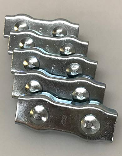 Weidezaun Zubehör Seilverbinder verzinkt Duplex für Seile bis 8mm (5er Pack) Weidezaun Zubehör Seilverbinder verzinkt Duplex für Seile bis 8mm (5er Pack) von Göbel