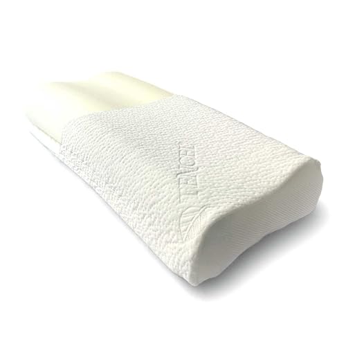 Gorilla Gesund Orthopädisches Nackenstützkissen, Nackenkissen Comfort Neck Memory aus Memory-Schaum, Tencel® Lyocell Bezug, 2 Höhen einstellbar mit abnehmbaren Schicht von Gorilla Gesund