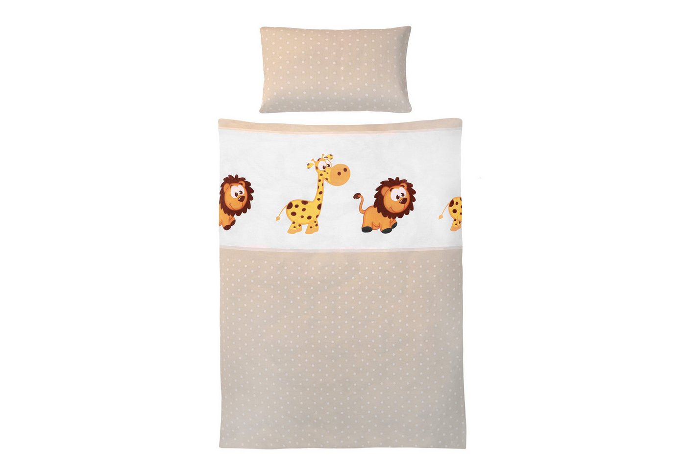 Gräfenstayn Kinderbettwäsche Set mit Tiermotiv und integriertem Reißverschluss - aus 100% Baumwolle Gräfenstayn Kinderbettwäsche Set mit Tiermotiv und integriertem Reißverschluss - aus 100% Baumwolle von Gräfenstayn