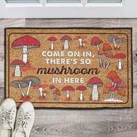 Pilz Türmatte, Willkommens-Türmatte, Geschenk Für Pilzliebhaber, So Viel Hier Zimmerpflanzen von GraphicCrush