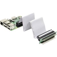 Joy-it RB-CON+01 GPIO-Kabel Raspberry Pi [40x GPIO-Buchse - 40x GPIO-Buchse, GPIO-Stecker] 15.00 cm von Grau