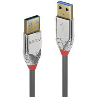 Grau - lindy USB-Kabel usb 3.2 Gen1 (usb 3.0 / usb 3.1 Gen1) usb-a Stecker, usb-a Stecker 1.00 m 3662 von Grau