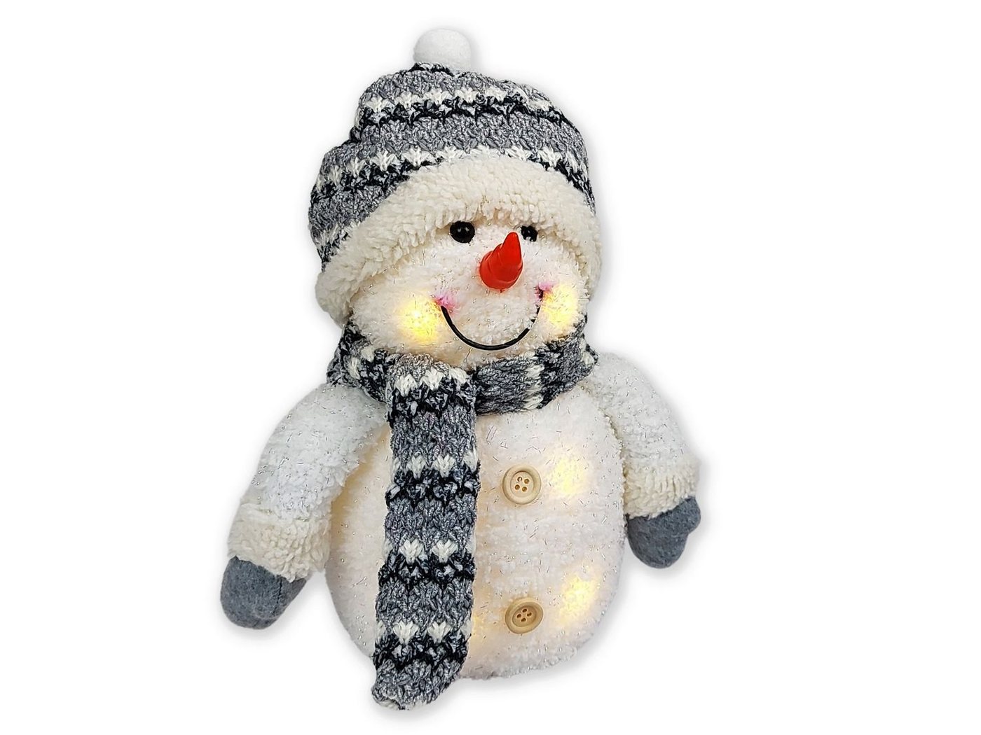 Gravidus Schneemann LED Deko Schneemann Weihnachtsdekoration Höhe ca. 26 cm von Gravidus