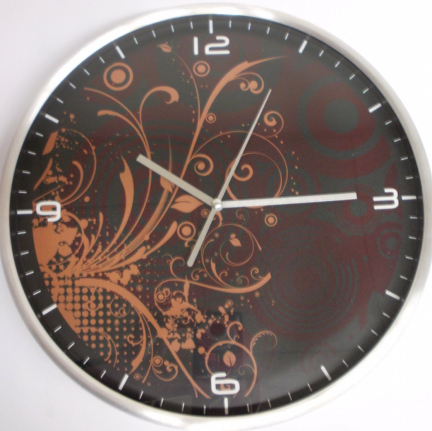 Gravidus Wanduhr DESIGNER WANDUHR - UHR - aus ALUMINIUM - ALU Modell: FANTASY #2 von Gravidus