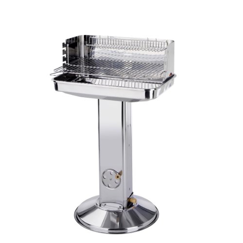 Greemotion 481503 Edelstahl-Säulengrill Morpheus 58 x 37 x 90 cm von Greemotion