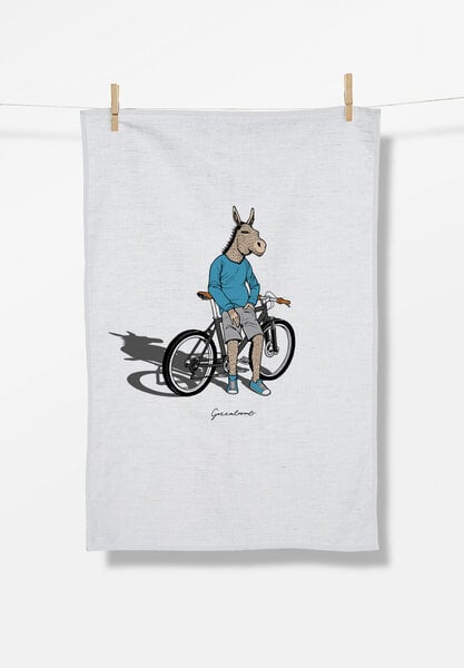 GREENBOMB Animal Donkey Tea Towel - Geschirrtuch von GreenBomb