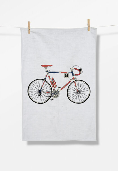 GREENBOMB Bike Jack Tea Towel - Geschirrtuch von GreenBomb
