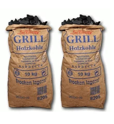 Grill Schmitz Holzkohle 20 kg | Hartholz Premium-Qualität von Grill