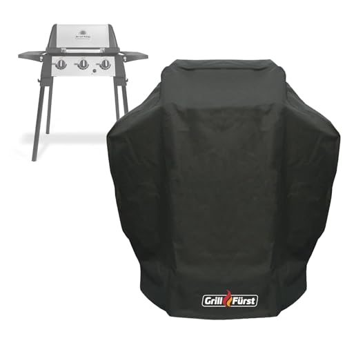 Grillfürst Grill Abdeckhaube - robuste Grill-Abdeckung 105 x 63 x 110 cm, wetterfest und wasserdicht, Abdeckung Gasgrill für Broil King Portachef von Grillfürst