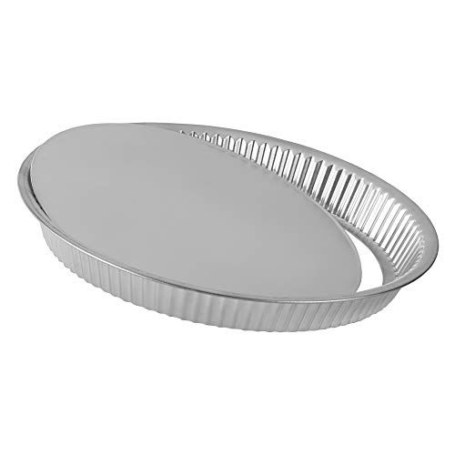 Grilo Kitchenware 402019G Tarteform, Kohlenstoffstahl mit Zinnbeschichtung von Grilo
