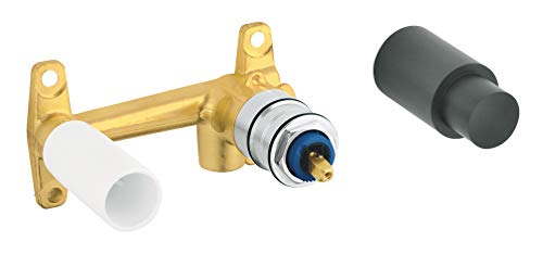 GROHE UP - Einhand Unterputz-Universal-Einbaukörper (1/2″, für 2-Loch-Waschtischarmaturn, Einbautiefe 45 bis 75 mm), 32635000 von Grohe