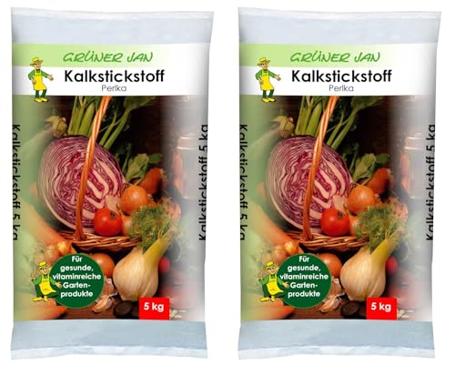 Grüner Jan 2er Set Kalkstickstoffdünger 5kg Kalk Stickstoff Spezialdünger Nährstoffdünger Grüner Jan 2er Set Kalkstickstoffdünger 5kg Kalk Stickstoff Spezialdünger Nährstoffdünger von Grüner Jan