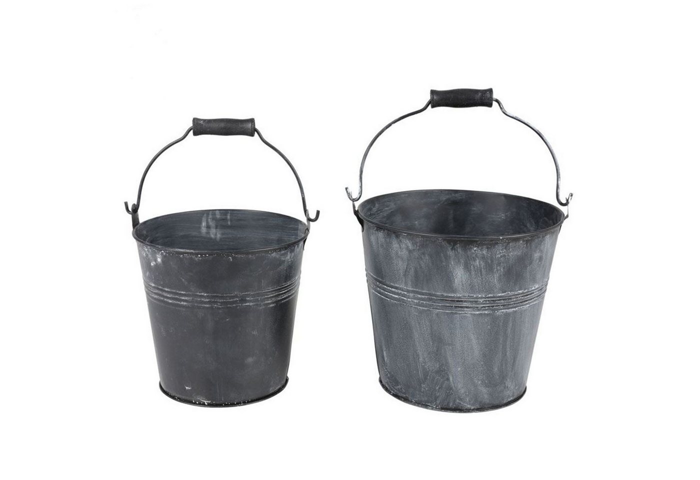 Grüner Jan Pflanzkübel Zink Pflanzeimer 2er-Set antik Zinkeimer Blumentopf Pflanztopf Deko Grüner Jan Pflanzkübel Zink Pflanzeimer 2er-Set antik Zinkeimer Blumentopf Pflanztopf Deko von Grüner Jan