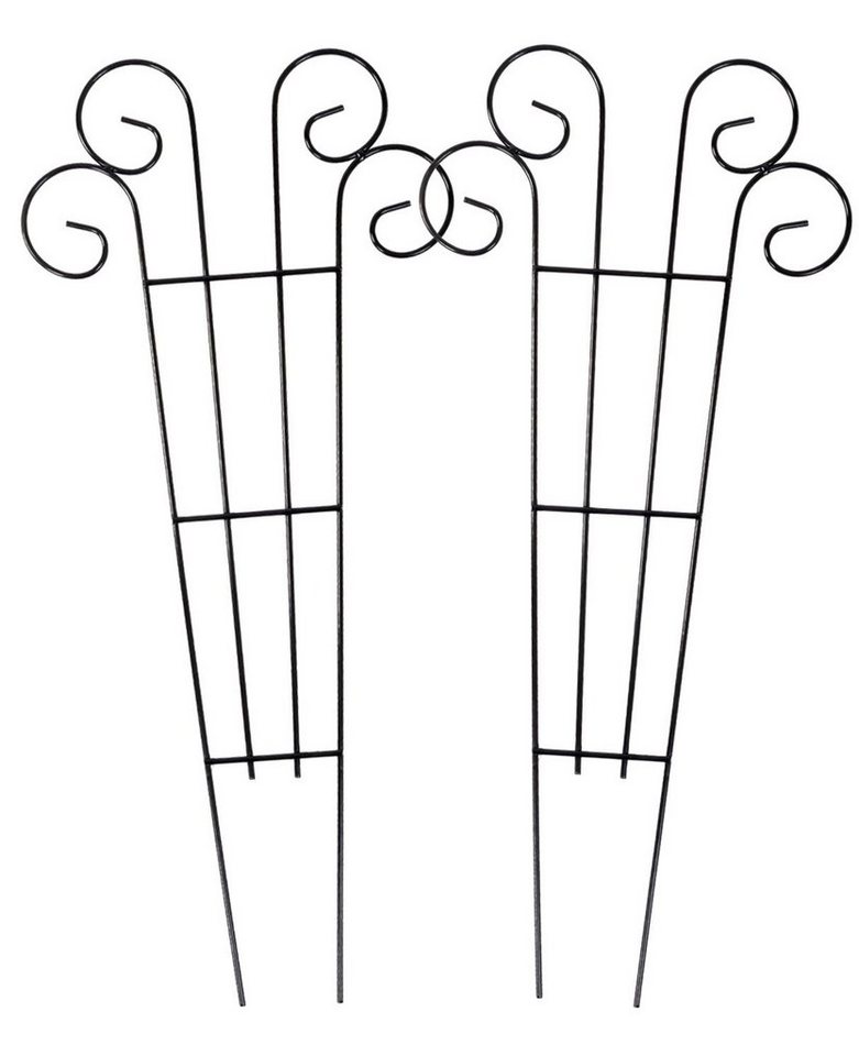 Grüner Jan Spalier 2x Metall Blumenspalier 62x28cm Rankhilfe Blumenstütze Rankgitter Grüner Jan Spalier 2x Metall Blumenspalier 62x28cm Rankhilfe Blumenstütze Rankgitter von Grüner Jan