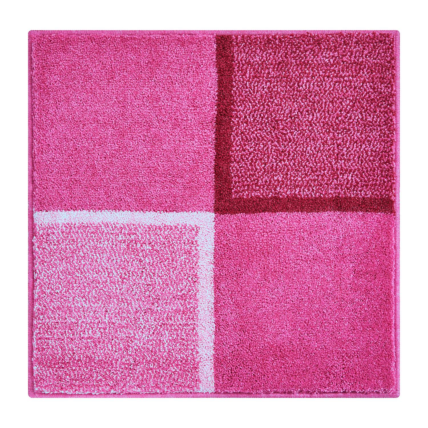 Grund Badematte Divisio Webstoff Rosé 60x60 cm (BxT) von Grund