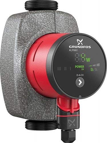 Grundfos Alpha 1 Umwälzpumpe Heizungspumpe 25-40/60 180mm Pumpe Hocheffizient Auswahl-Alpha 1 9085629-25.40 Grundfos Alpha 1 Umwälzpumpe Heizungspumpe 25-40/60 180mm Pumpe Hocheffizient Auswahl-Alpha 1 9085629-25.40 von Grundfos