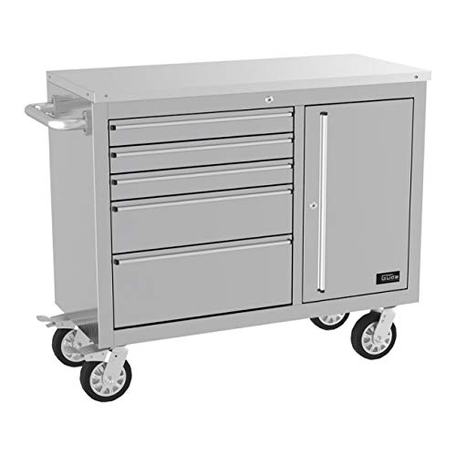 Güde 40487 Werkbank GW 5/1 INOX Werkstattwagen Edelstahl Werkzeugkiste Werkzeugwagen Inox Werkstatt Werkzeugbank Werktisch Arbeitsplatte Güde 40487 Werkbank GW 5/1 INOX Werkstattwagen Edelstahl Werkzeugkiste Werkzeugwagen Inox Werkstatt Werkzeugbank Werktisch Arbeitsplatte von Güde
