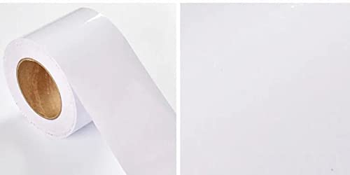 Guest Ruyunlai 10cm X 500cm Tapete PVC Bordüre Selbstklebend Wandbordüre Klebefolie Küche Fensterbank Folie Tapeten Badezimmer Dekoration Bordüren weiße Perle von Guest Ruyunlai
