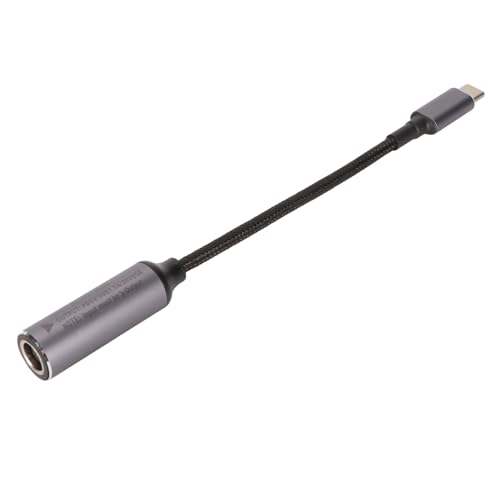 Gugxiom DC-Buchse auf Typ-C-Stecker, 100 W, Schnellladung, DC 7,9 Mm X 0,9 Mm Eingang auf USB-C-Ausgang, Adapter für Mobiltelefone, Laptops von Gugxiom