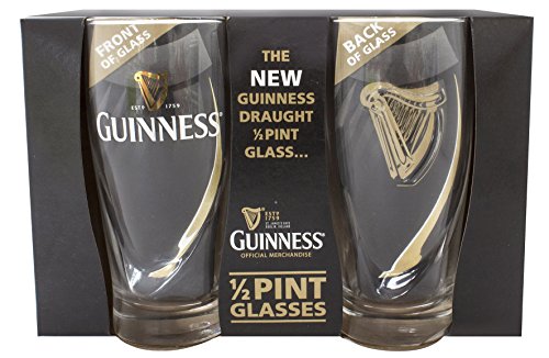 Guinness Gläser Set 2 Half Pints von Guinness