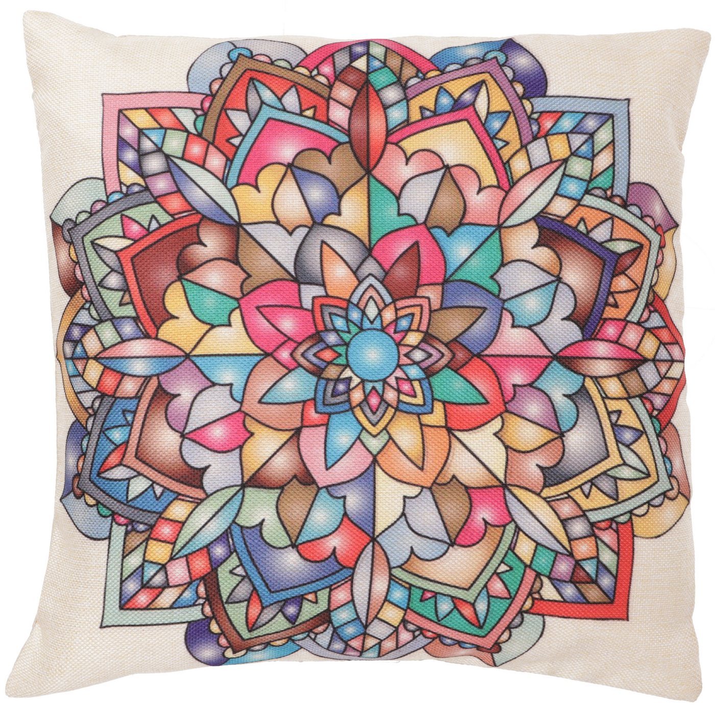 Kissenbezüge Ethno Kissenhülle, Boho Kissenbezug - Mandala 7, Guru-Shop von Guru-Shop