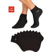 H.I.S Kurzsocken, (Packung, 10 Paar), mit farbigem Innenbund von H.I.S