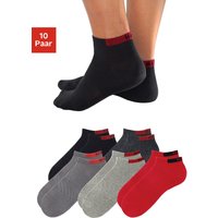 H.I.S Sneakersocken, (Packung, 10 Paar), mit verstärkten Belastungszonen von H.I.S