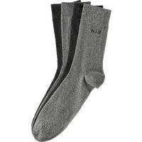 H.I.S Socken, (Packung, 4 Paar), mit druckfreiem Bündchen von H.I.S