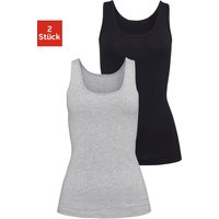 H.I.S Unterhemd, (2er-Pack), aus elastischer Baumwoll-Qualität, Tanktop, Unterziehshirt von H.I.S