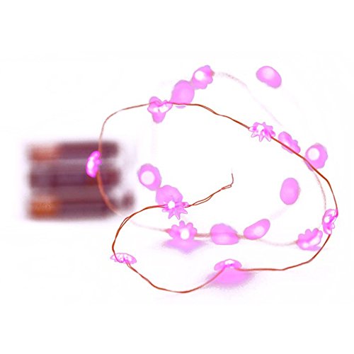 HAB & GUT -LED009- Mini LED Lichterkette 20er, Sterne PINK, 130 cm lang, Batterie HAB & GUT -LED009- Mini LED Lichterkette 20er, Sterne PINK, 130 cm lang, Batterie von HAB & GUT