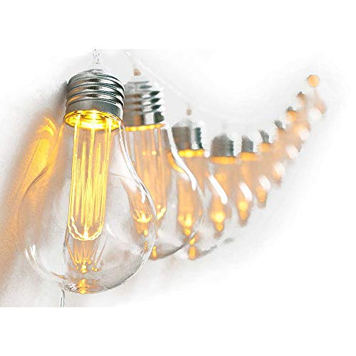 HAB & GUT -LED015- Lichterkette Vintage Edison-Glühbirne 10 Leuchten Batterie mit Timer HAB & GUT -LED015- Lichterkette Vintage Edison-Glühbirne 10 Leuchten Batterie mit Timer von HAB & GUT