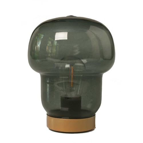 HAB & GUT -LED240- Deko Tischlampe aus Glas warm weiß Batterie Rauchglas HAB & GUT -LED240- Deko Tischlampe aus Glas warm weiß Batterie Rauchglas von HAB & GUT