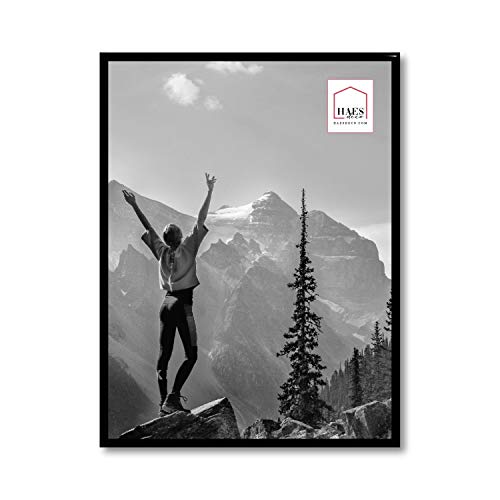 HAES DECO - Fotorahmen/Bilderrahmen aus Kunststoff Easy Frame schwarz 30x40 cm - EF5B von HAES DECO