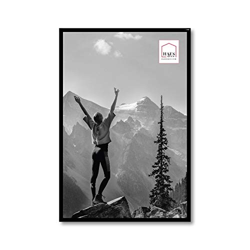 HAES DECO - Fotorahmen/Bilderrahmen aus Kunststoff Easy Frame schwarz 30x45 cm - EF6B von HAES DECO