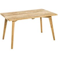 HAKU Möbel Couchtisch Massivholz eiche 80,0 x 50,0 x 45,0 cm von HAKU Möbel