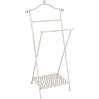 HAKU Möbel Herrendiener 81316 weiß Metall 46,0 x 98,0 cm von HAKU Möbel