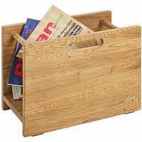 HAKU Möbel Zeitungsständer 54350 eiche Holz, DIN A4 quer von HAKU Möbel