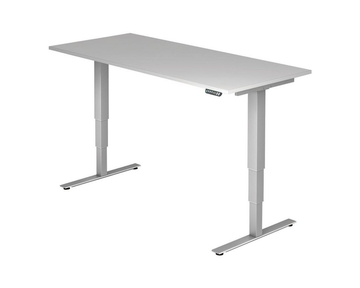 HAMMERBACHER Schreibtisch Ergonomic, elektrisch höhenverstellbar bis 128,5 cm von HAMMERBACHER