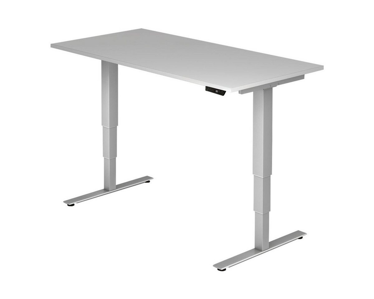 HAMMERBACHER Schreibtisch Ergonomic, elektrisch höhenverstellbar bis 128,5 cm von HAMMERBACHER