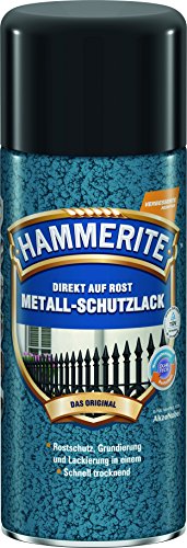 Hammerite metallschutzlack hammerschlag silbergrau 400ml von HAMMERITE