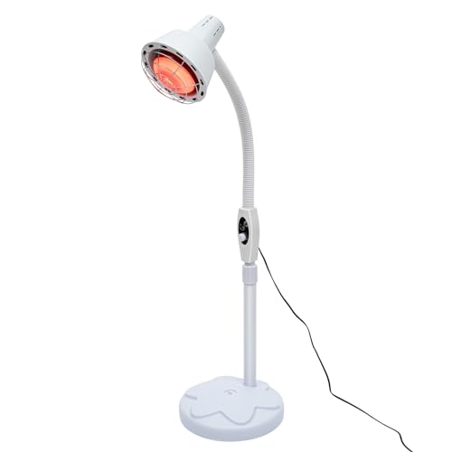 HANGKAI Infrarotlampe 360° Gedreht Werden 275W, Wärmelampe Rotlicht Stehlampe, Infrarotlichtlampe zur Linderung von Muskelschmerzen HANGKAI Infrarotlampe 360° Gedreht Werden 275W, Wärmelampe Rotlicht Stehlampe, Infrarotlichtlampe zur Linderung von Muskelschmerzen von HANGKAI