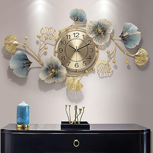 HAODING Wanddeko Metall - Moderne Wanduhren - Wandskulpturen Wandbilder 3D Wanddeko Moderne Wanddeko Aus Metall Wandbild Wandrelief Für Arbeitszimmer/Wohnzimmer/Schlafzimmer/Hotel(Color:118 * 68cm) von HAODING