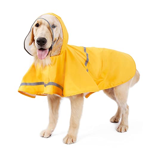 HAPINARY 1 Stück Hunde Regen Hoodie Haustier Regenmantel Hunde Regenmantel Haustier Regenjacke Haustier Regentuch Hunde Regen Slicker von HAPINARY