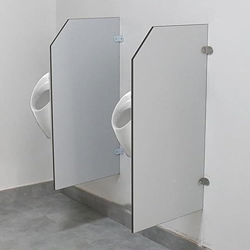 Urinal-Trennwand, Toilettentrennwand, wandmontierter Urinal-Trennwand für Herren, Sichtschutz, kreative Trennwand, Raumtrennwand für Schulen/Kindergärten/Einkaufszentren/öffentliche Plätze (Size : 2P von HARELA