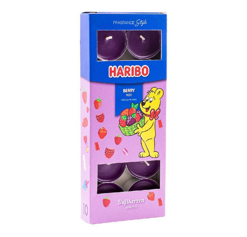 HARIBO Duftkerze Haribo Teelicht Berry Mix - 10 Stück von HARIBO