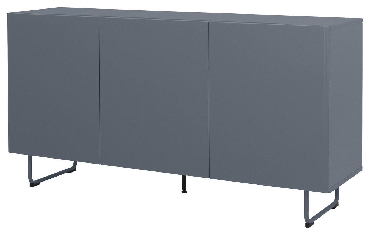 HARPER Sideboard Sideboard HARPER TEMUCO (BHT 164x83x43 cm) BHT 164x83x43 cm blau von HARPER