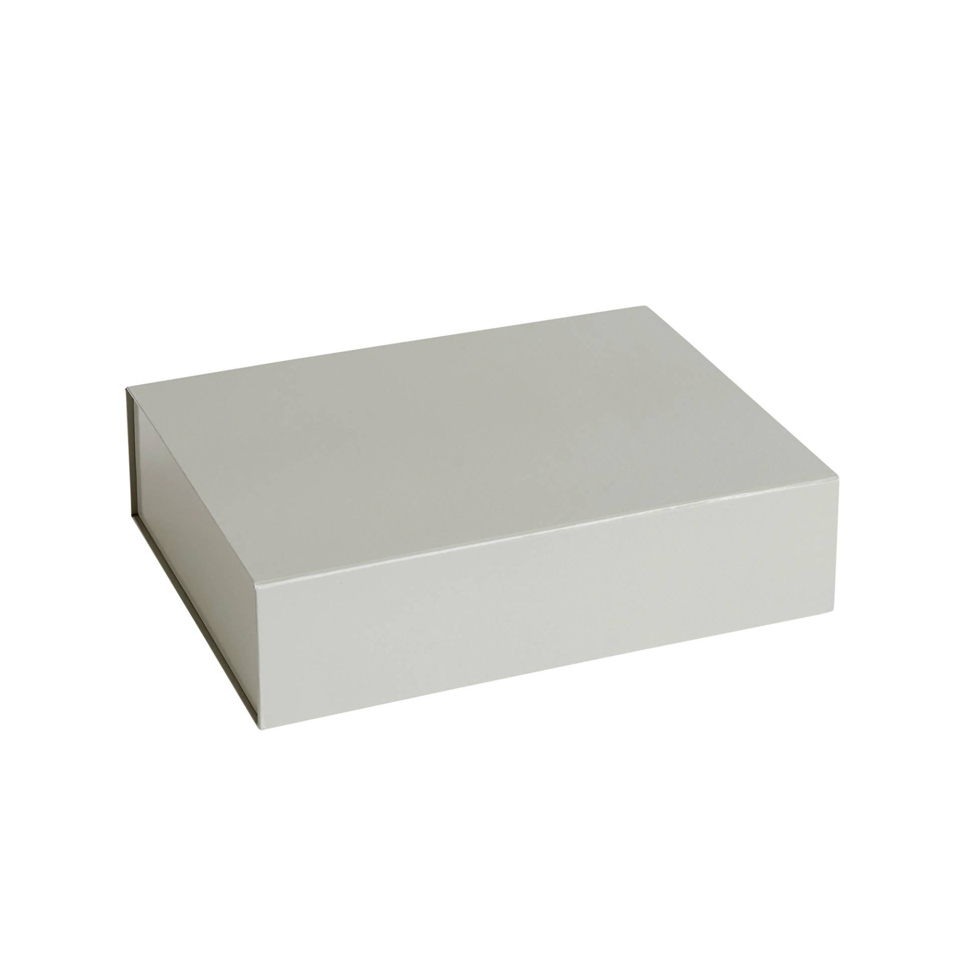 HAY - Colour Aufbewahrungsbox S magnetisch - grau/LxBxH 33x25,5x8,5cm von HAY