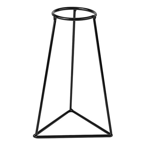 Vase Rahmen, Kreative Formen Schwarz Metall Pflanzen Tabletop Display Halter Eisen Kunst Rahmen Ständer für Tisch Büro Wohnkultur[E] Vasen von HEEPDD